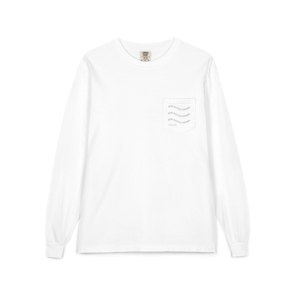 Tastes Better Here Long Sleeve Pocket Tee